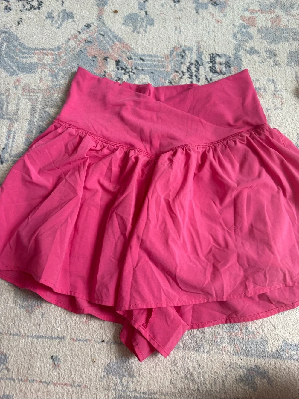 aerie Hot Pink Athletic Skort Shorts